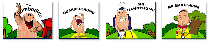 Four available Thumbody iBooks